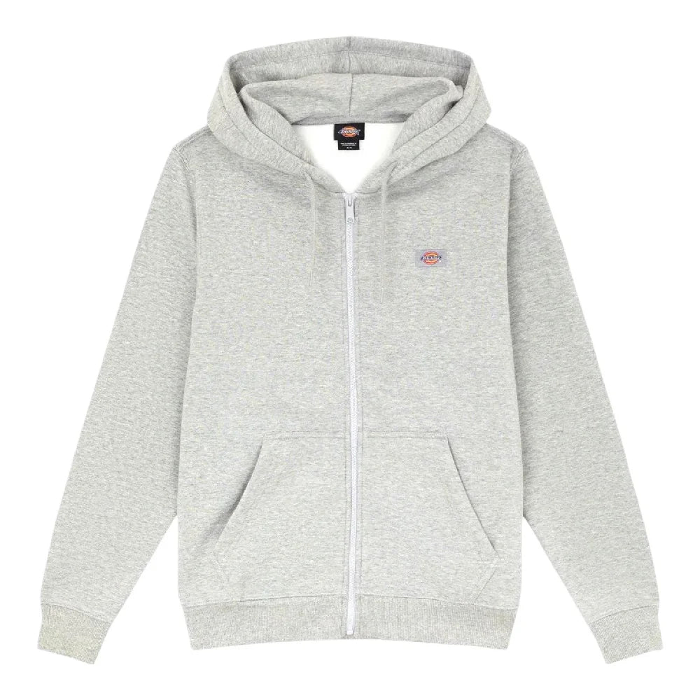 DICKIES Oakport Zip Hoodie Heather Grey DK0A4XD3HG01