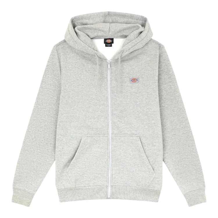 DICKIES Oakport Zip Hoodie Heather Grey DK0A4XD3HG01