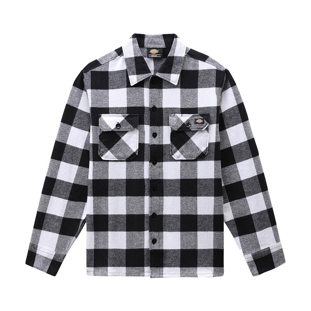 DICKIES Sacramento Shirt Black White DK0A4XDZBLK1