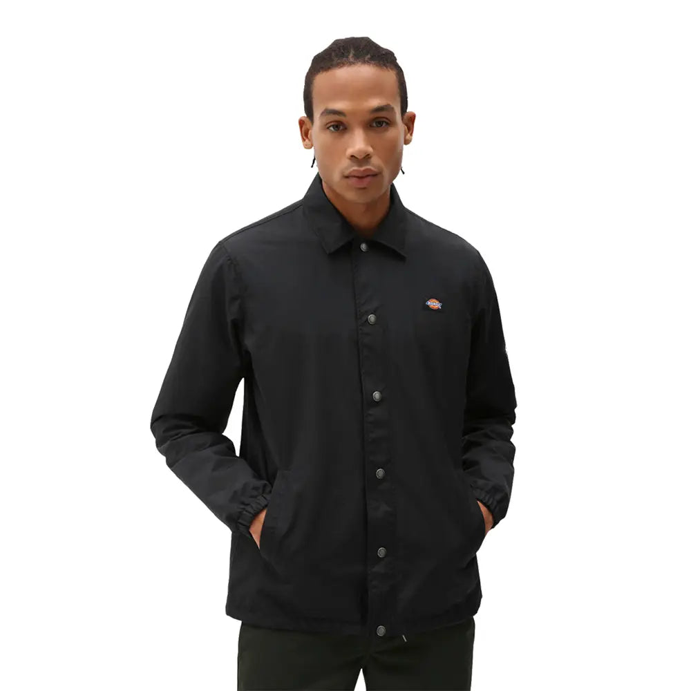 DICKIES Oakport Coach Jacket Black DK0A4XEWBLK1
