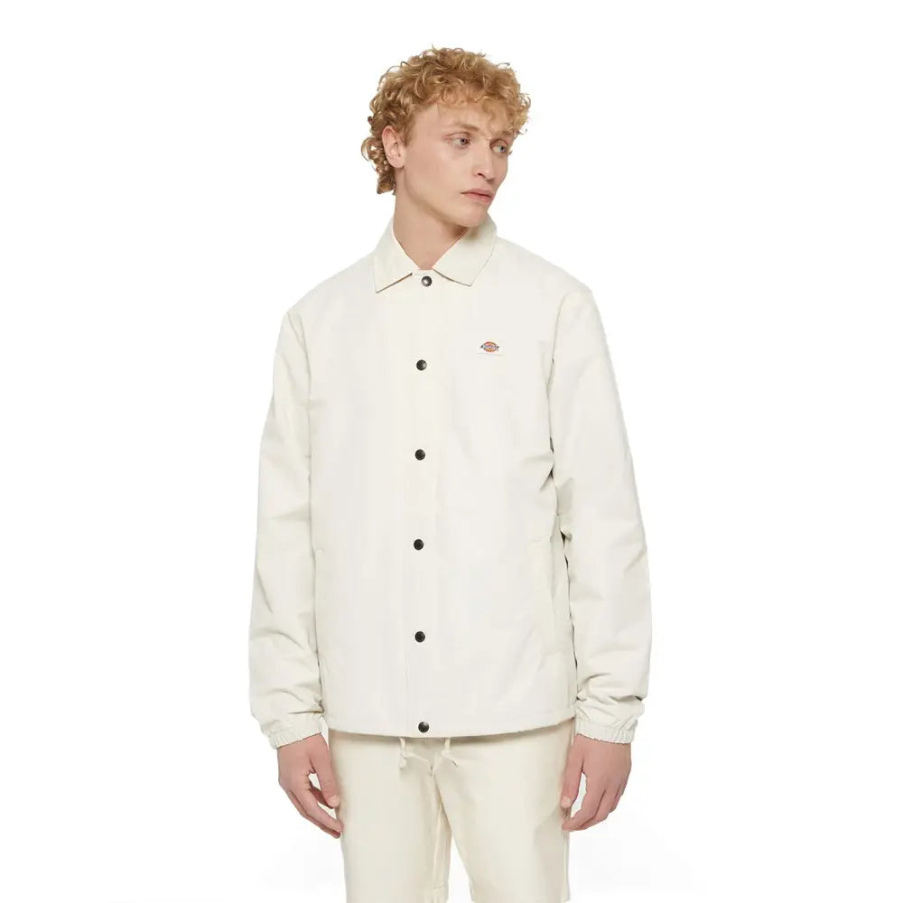DICKIES Oakport Coach Jacket Whitecap Gray DK0A4XEWF901