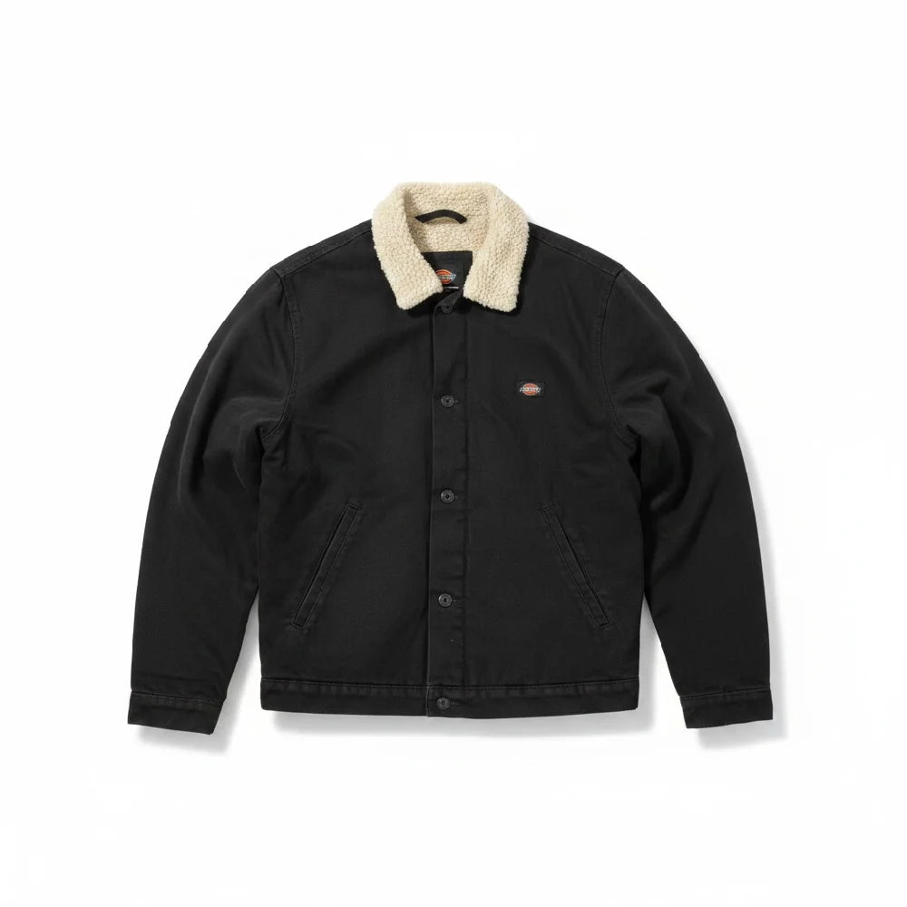 DICKIES DUCK CANVAS JACKT SW BLACK DK0A4XFYC401