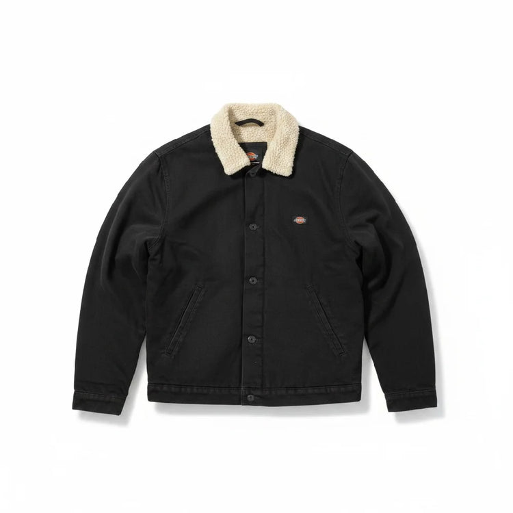 DICKIES DUCK CANVAS JACKT SW BLACK DK0A4XFYC401