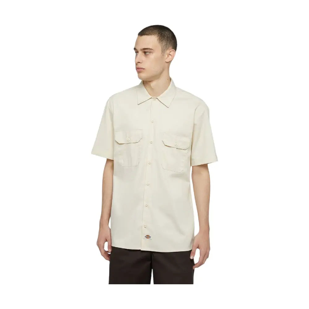 DICKIES Work Shirt Whitecap Gray DK0A4XK7F901