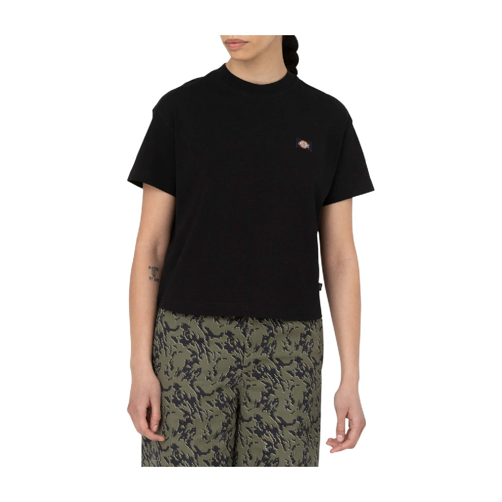 DICKIES Oakport Boxy T-Shirt Black DK0A4Y8LBLK1