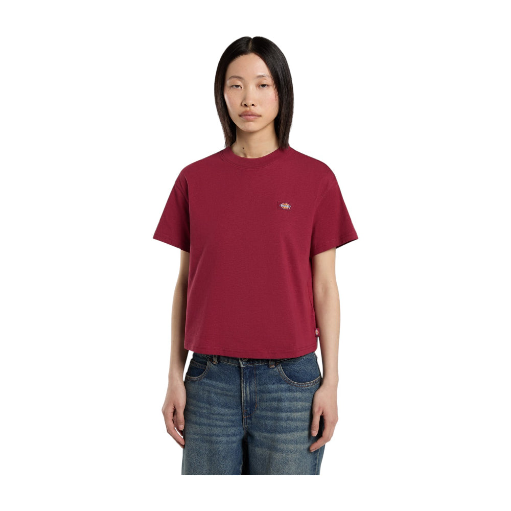 DICKIES Oakport Boxy T-Shirt Red DK0A4Y8LK741