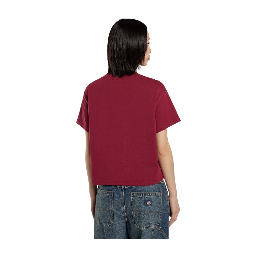 DICKIES Oakport Boxy T-Shirt Red DK0A4Y8LK741