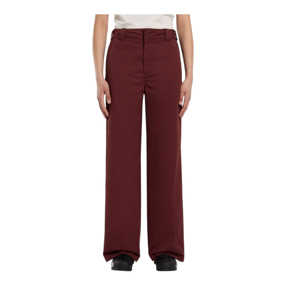DICKIES Wide Leg Pant Bordeaux DK0A4YSEL161