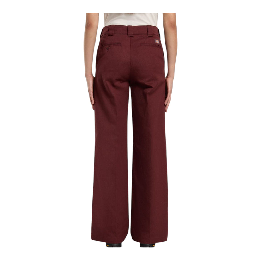 DICKIES Wide Leg Pant Bordeaux DK0A4YSEL161