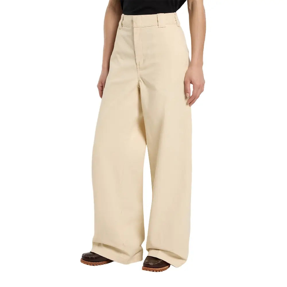 DICKIES Wide Leg Pant Cream DK0A4YSEL171