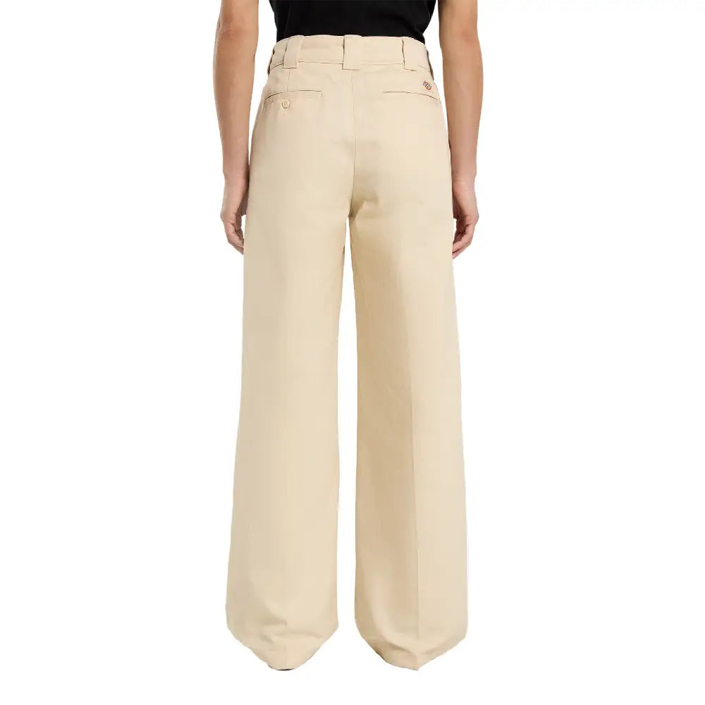 DICKIES Wide Leg Pant Cream DK0A4YSEL171