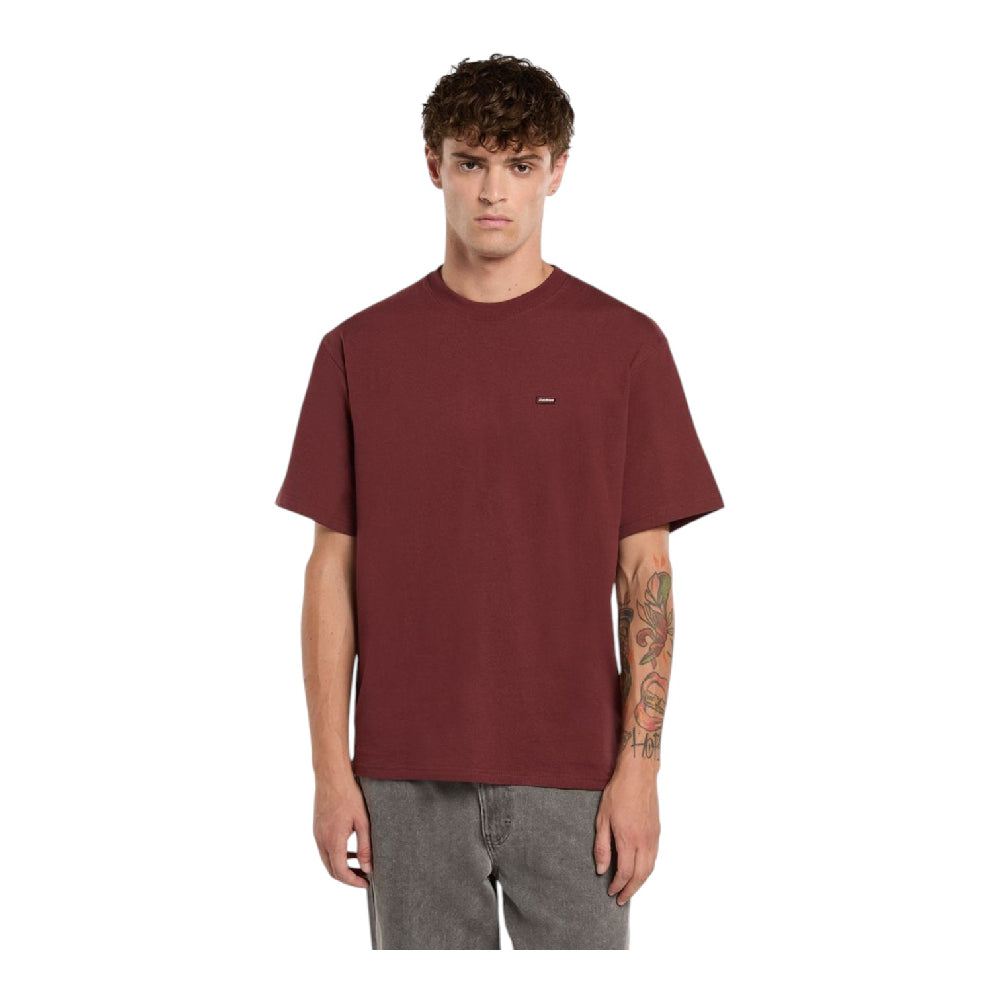 DICKIES Clancy Heavyweight T-Shirt Bordeaux DK0A4Z4LL161