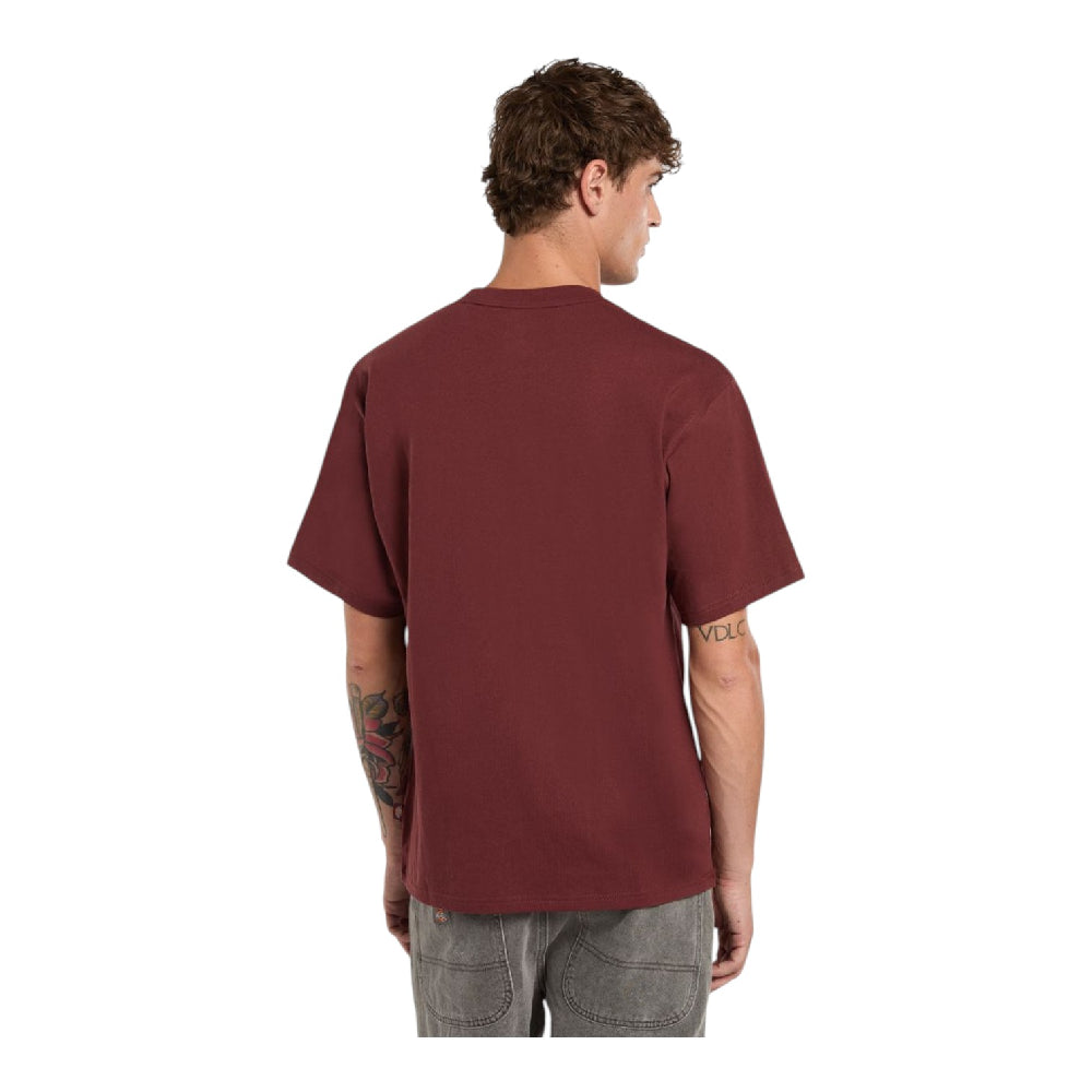 DICKIES Clancy Heavyweight T-Shirt Bordeaux DK0A4Z4LL161