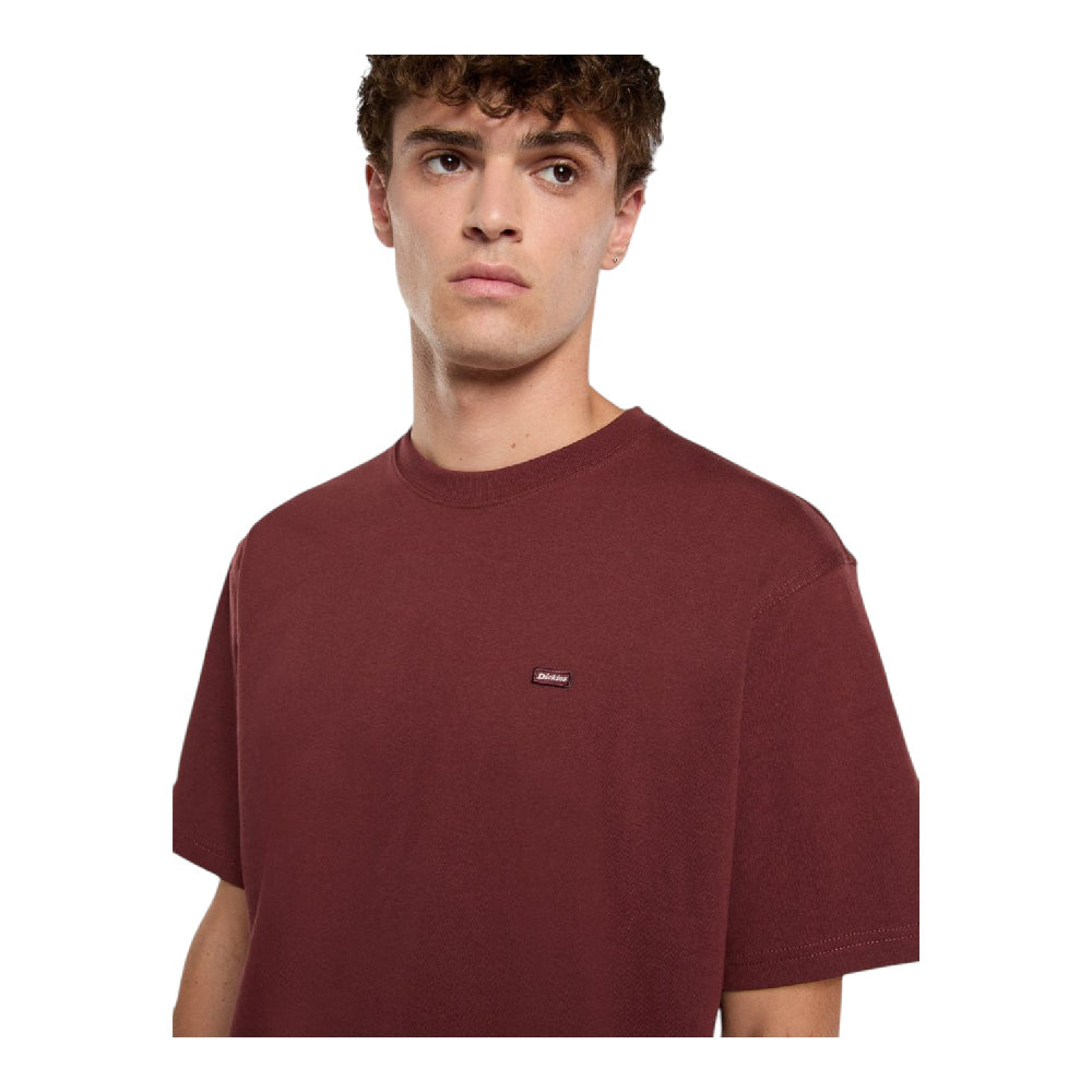 DICKIES Clancy Heavyweight T-Shirt Bordeaux DK0A4Z4LL161