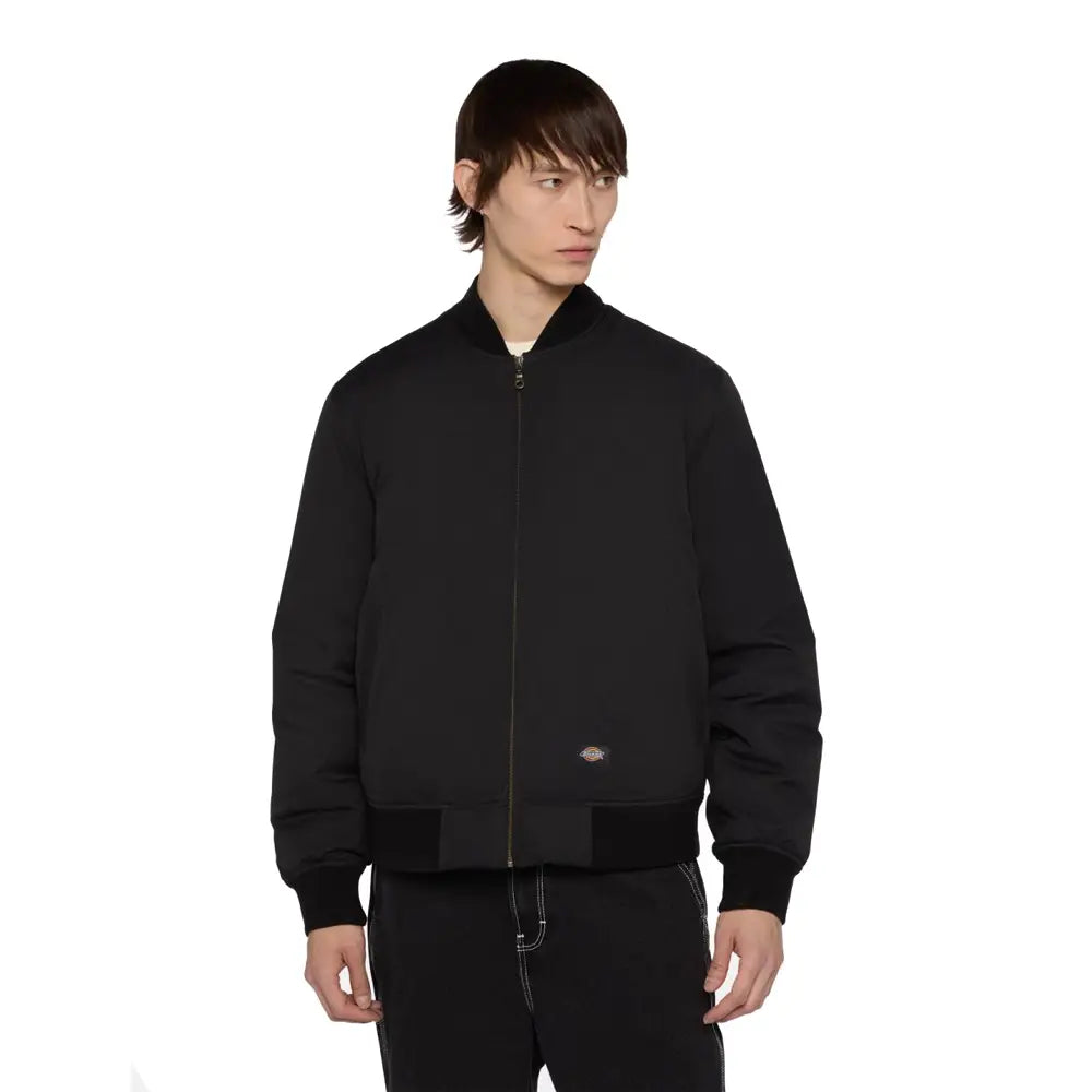 DICKIES Plains Bomber Jacket Black DK0A4Z4MBLK1