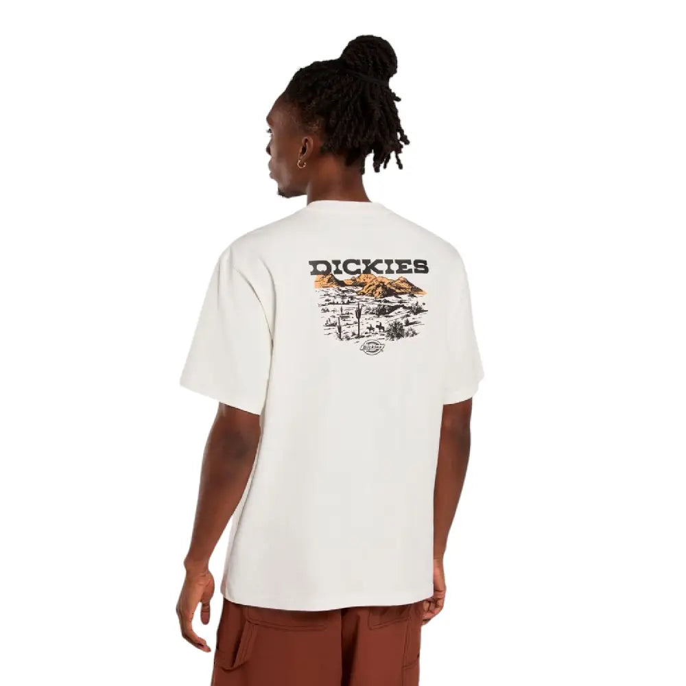 DICKIES Landascape Ss T-Shirt Egret DK0A4Z8VC481