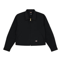 DICKIES Unlined Cropped Eisenhower Jacket Black DK0A879GBLK1