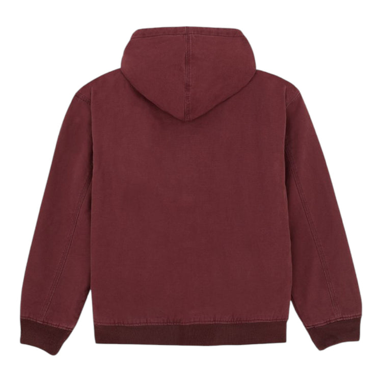 DICKIES Hilham Hooded Canvas Jacket Bordeaux DK0A87O5L161