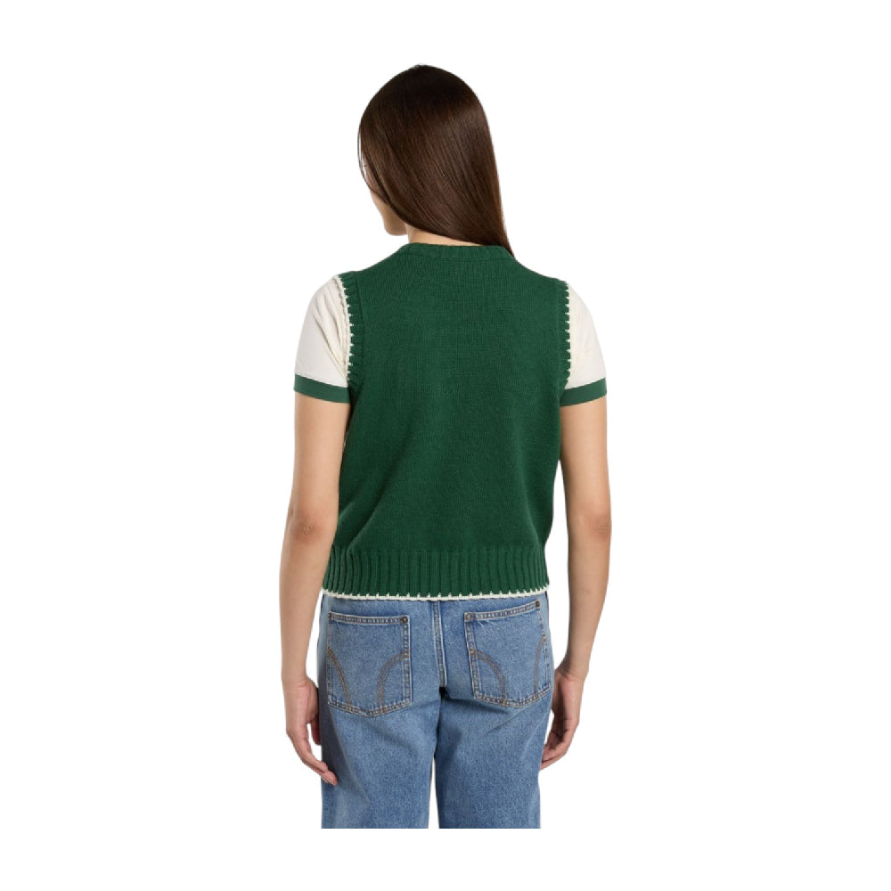 DICKIES Slayden Sweater Vest Green DK0A87P2PIN1