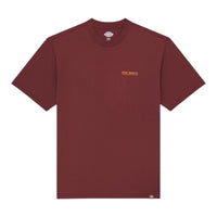 DICKIES Burns T-Shirt Bordeaux DK0A87QIL161