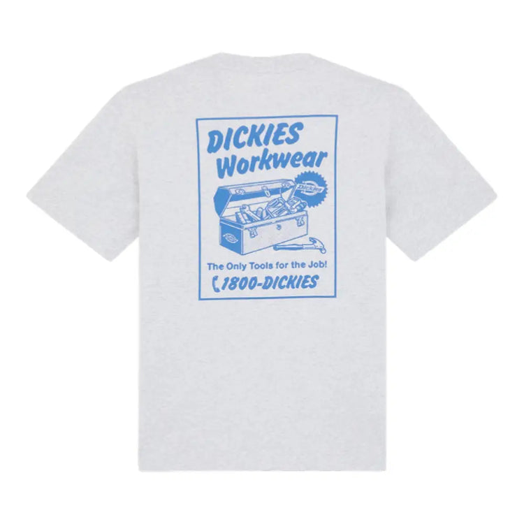 DICKIES Dry Ridge T-Shirt Light Grey DK0A8853A281