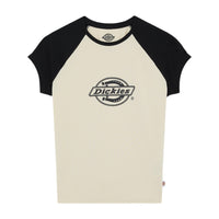 DICKIES Forth Shaw Raglan T-Shirt Black White DK0A88DRBLK1