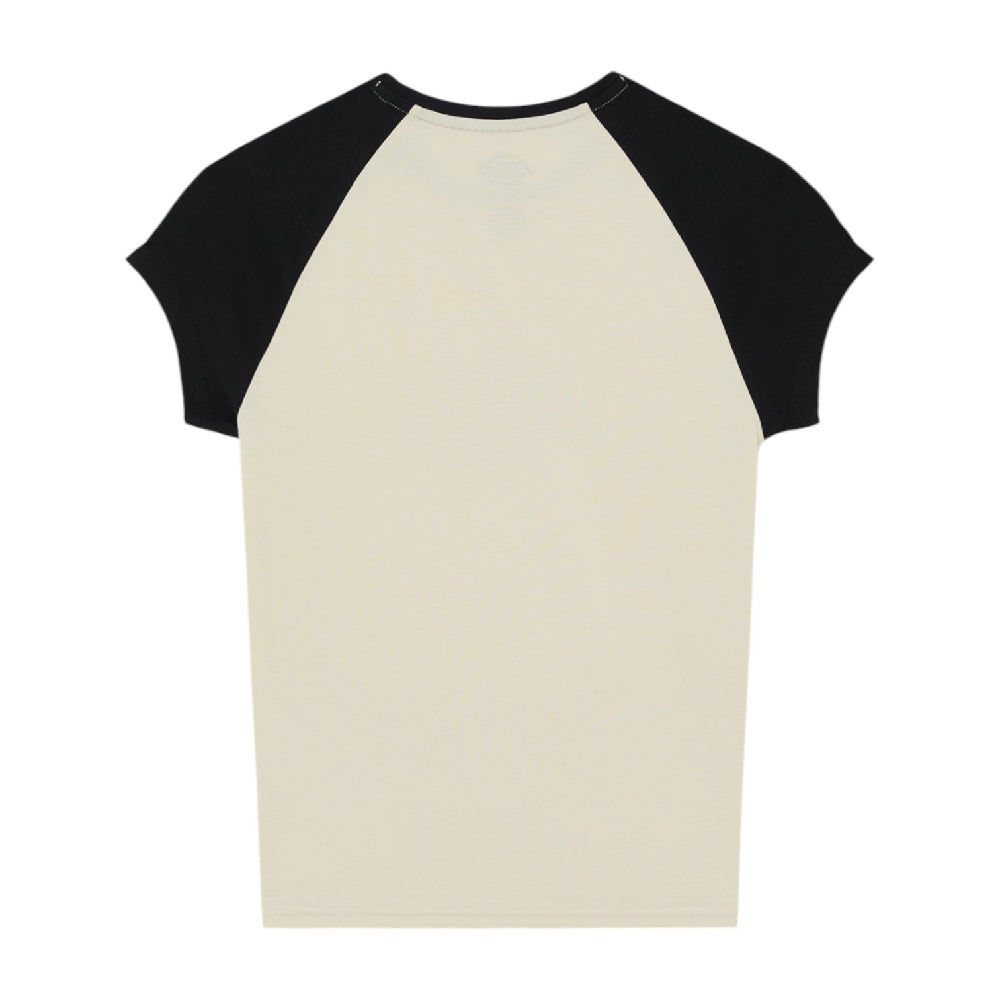 DICKIES Forth Shaw Raglan T-Shirt Black White DK0A88DRBLK1