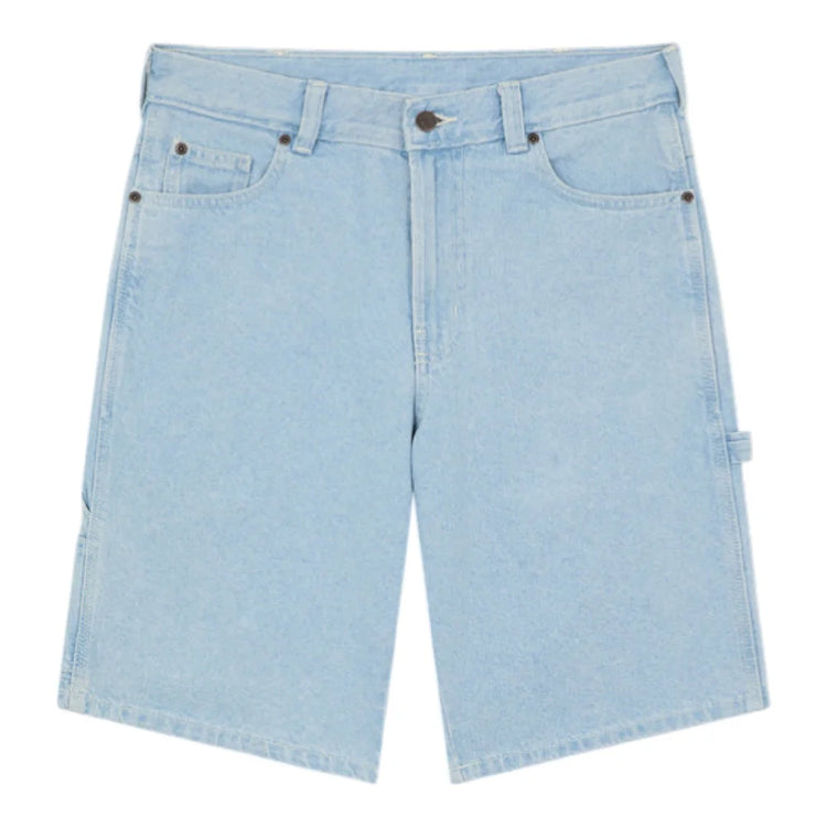 DICKIES 993 11 Inch Carpenter Short Jeans Vintage Aged Blue DK0A88FCC151