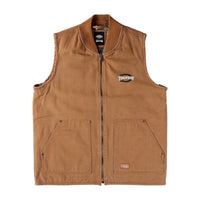 DICKIES Thrasher X Dickies Vest Brown DK0A88IT0BD1