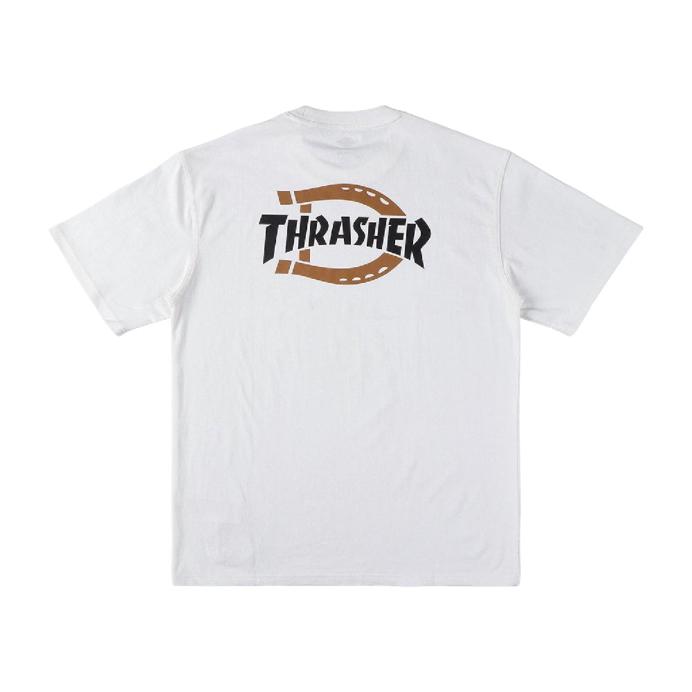 DICKIES Thrasher X Dickies T-Shirt White DK0A88IUWHX1