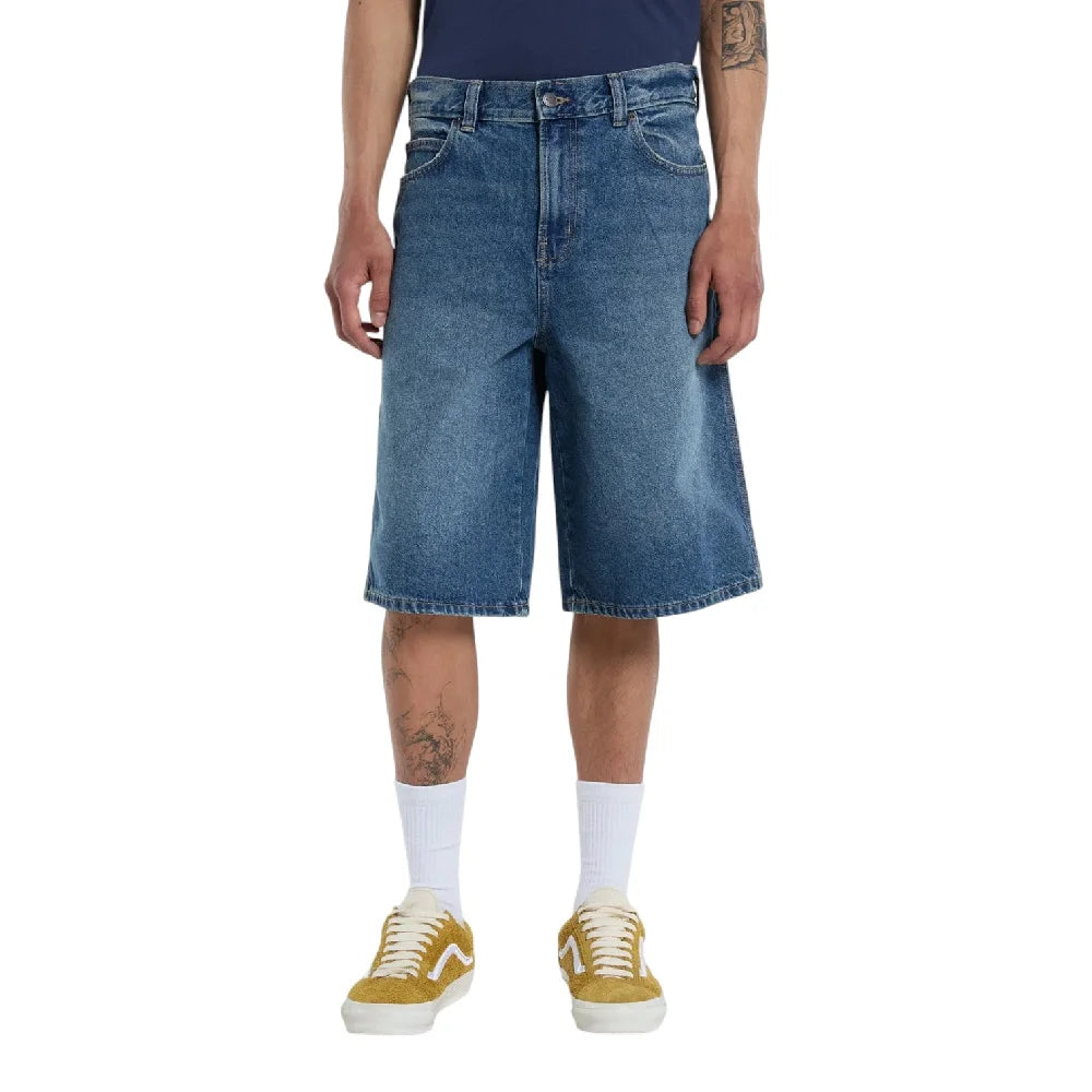 DICKIES 958 13 In Lse Short Jean Mid Blue DK0A88JPL891