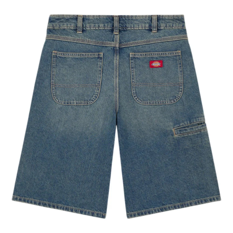 DICKIES 957 13 Inch Denim Short Khaki Tinted Blue DK0A88JSL231