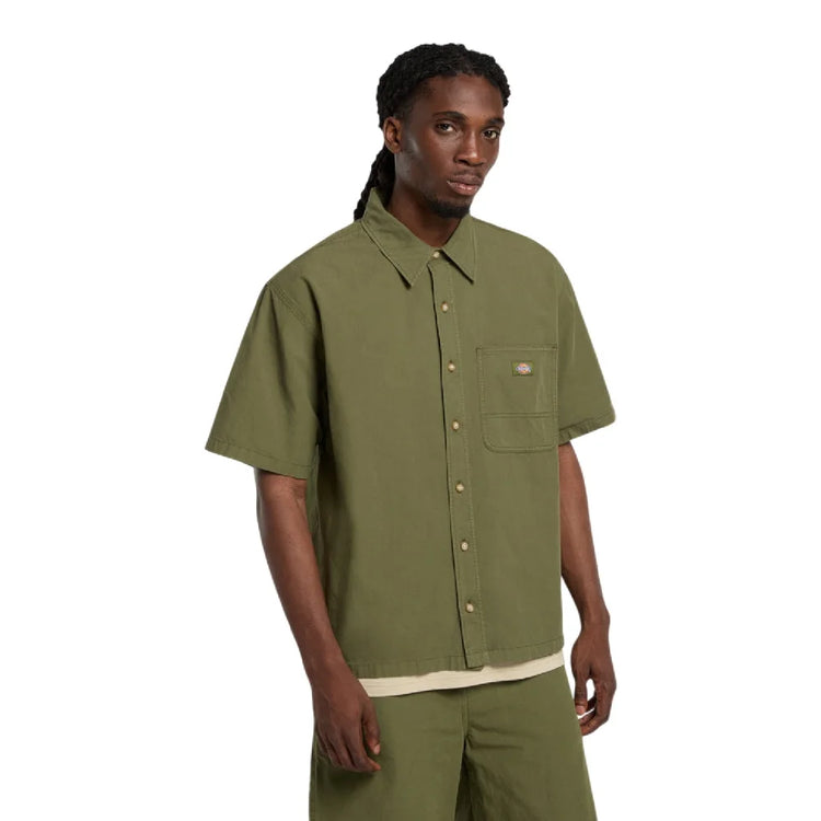 DICKIES Vernal Shirt Ss Cypress DK0A88O8K721