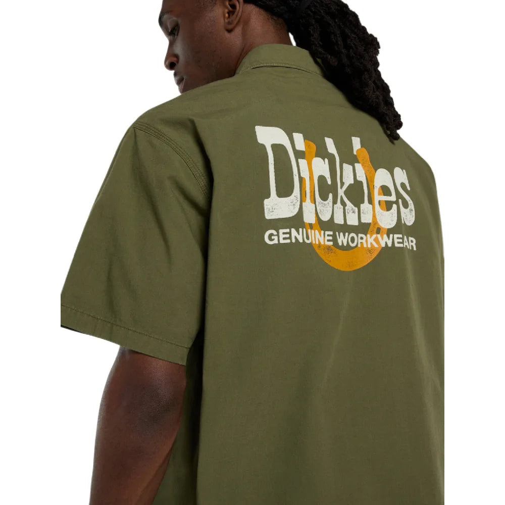 DICKIES Vernal Shirt Ss Cypress DK0A88O8K721