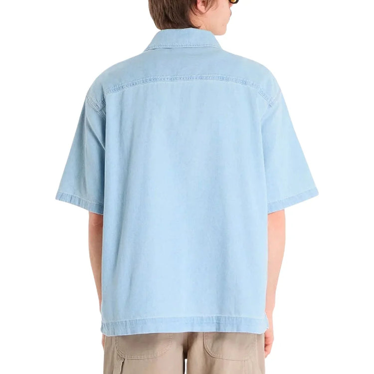 DICKIES Denim Shirt Ss Fog Blue DK0A88PH0FE1