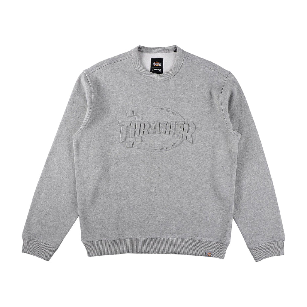 DICKIES Thrasher X Dickies Sweatshirt Grey DK0A88Q4GYM1