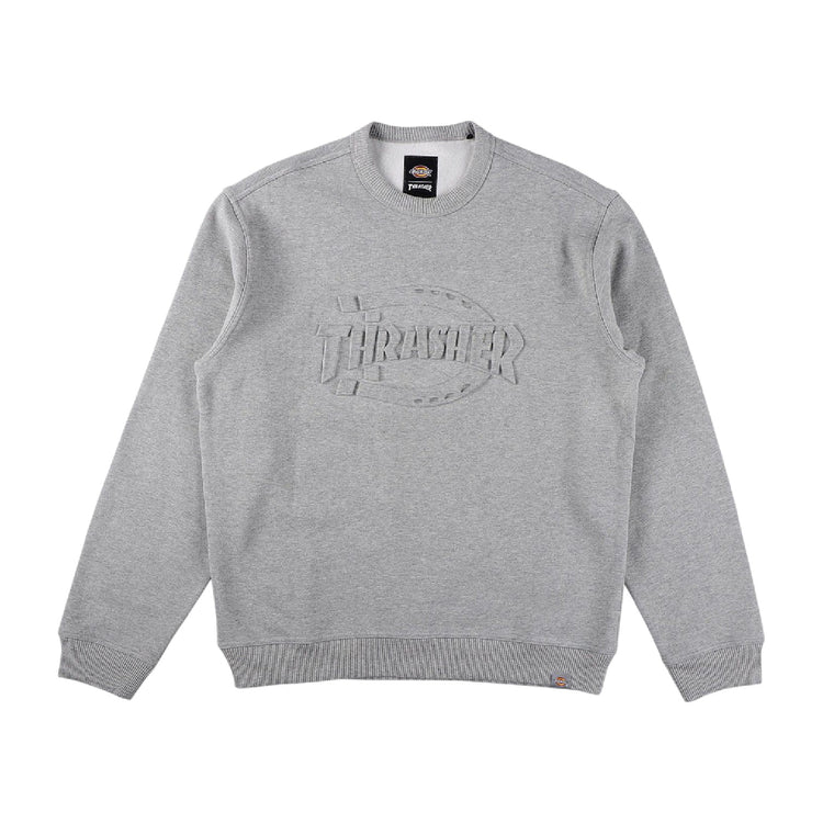 DICKIES Thrasher X Dickies Sweatshirt Grey DK0A88Q4GYM1