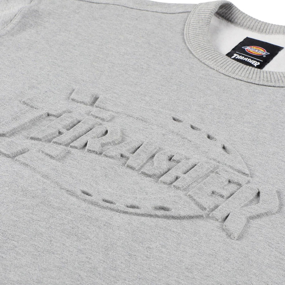DICKIES Thrasher X Dickies Sweatshirt Grey DK0A88Q4GYM1