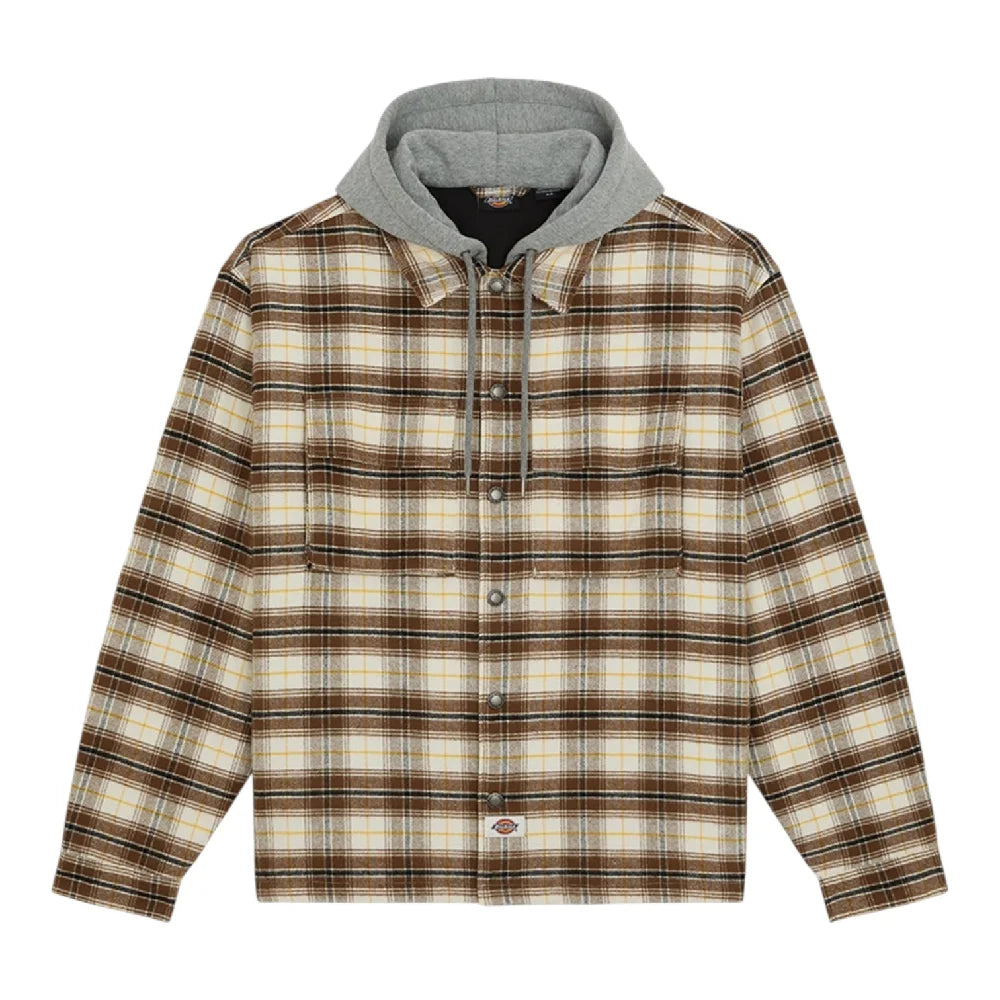 DICKIES Eustis Hooded Flannel Shaket DK0A89NNC481