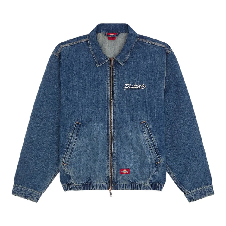 DICKIES Edgewood Unlined Denim Jacket Blue DK0A8BYIL891