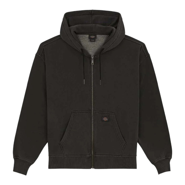 DICKIES Sutcliffe Full Zip Hoodie Black DK0A8CC8BLK1