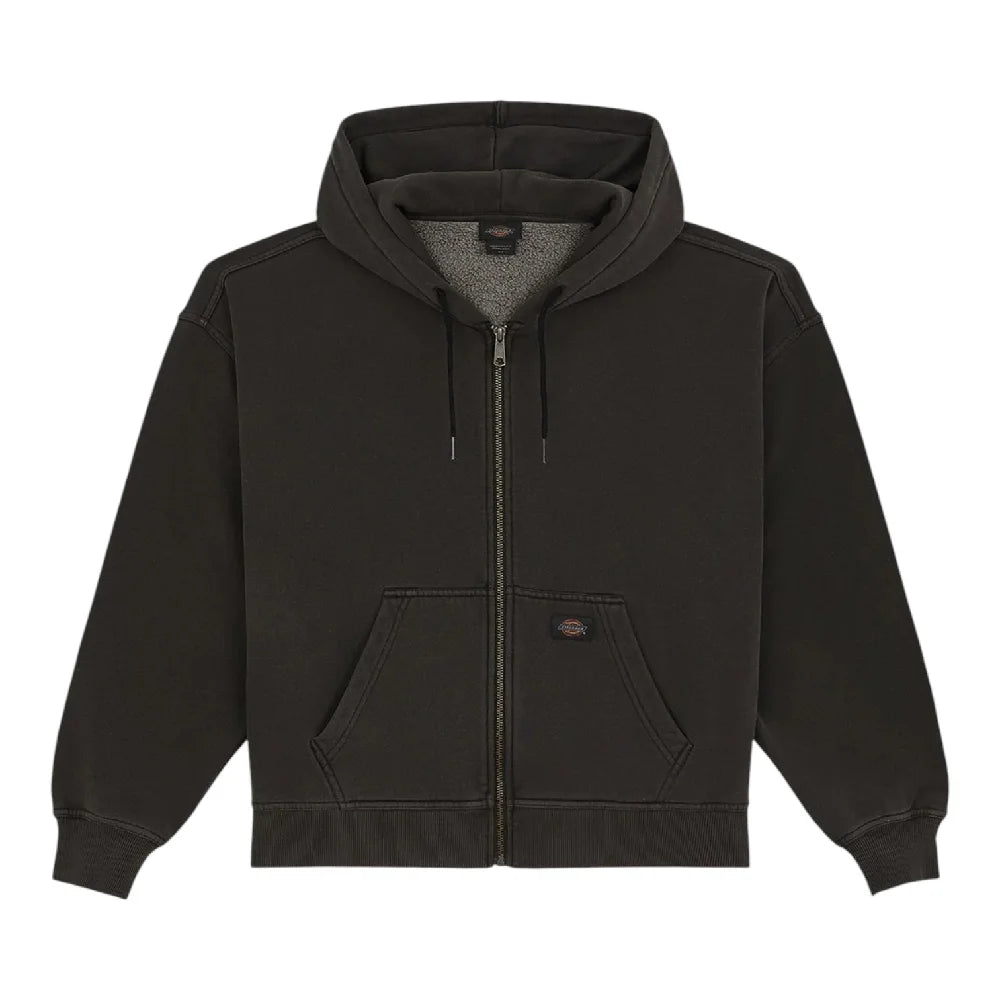 DICKIES Sutcliffe Zip Hoodie W Black DK0A8CDJBLK1