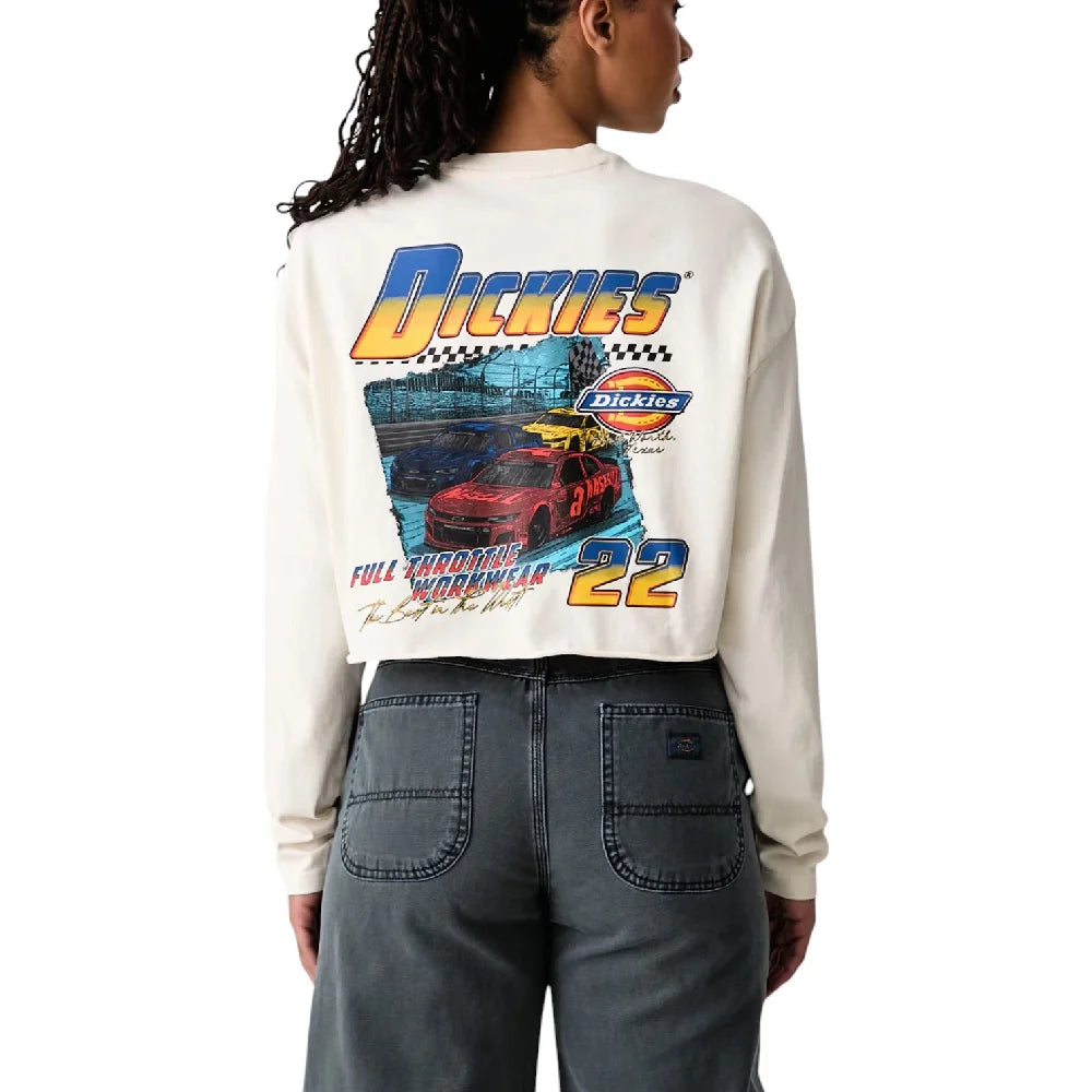 DICKIES Tonopah Ls T-Shirt W Egret DK0A8D89C481