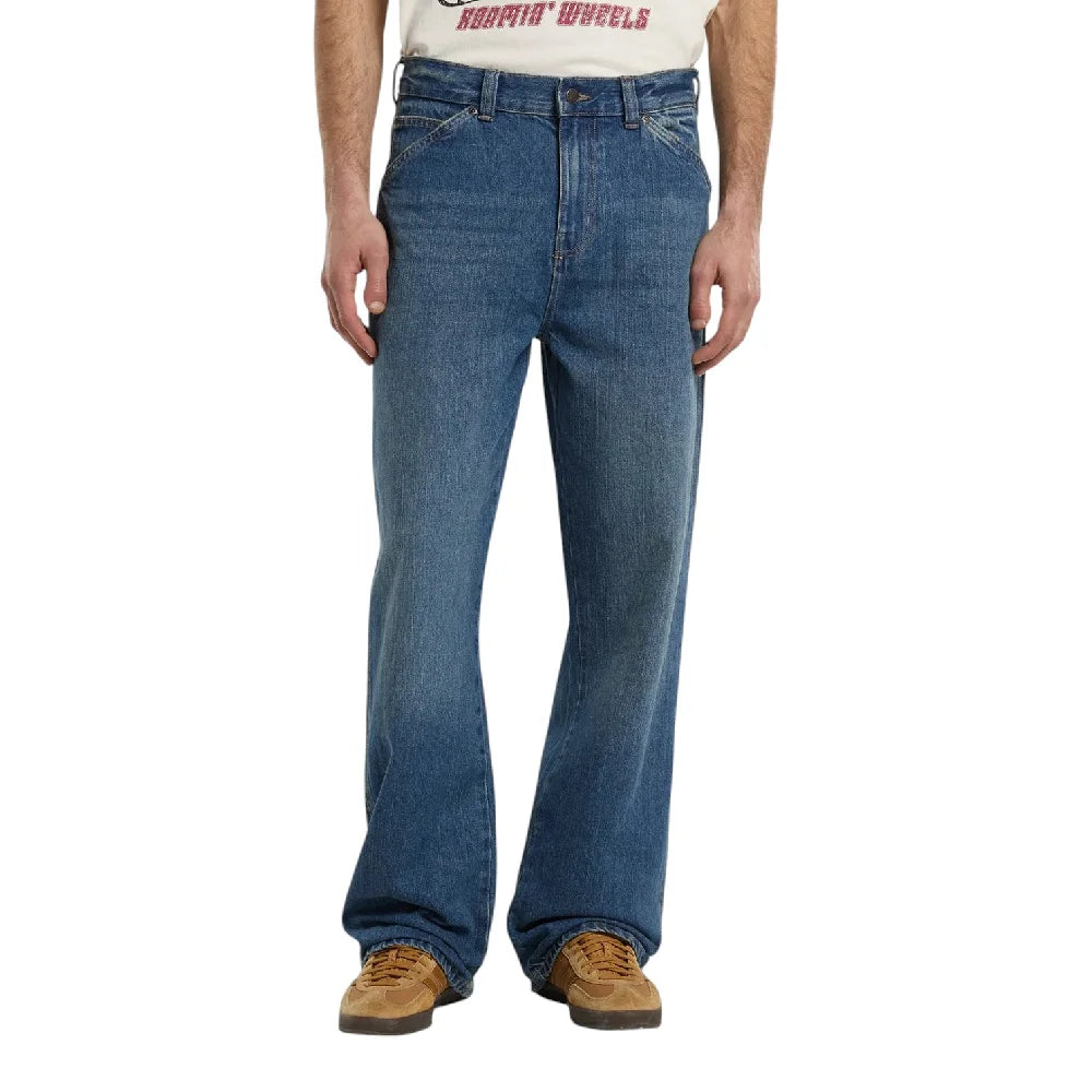 DICKIES Springer Bgy Str Wrk Jean Mid Blue DK0A8DTRL891
