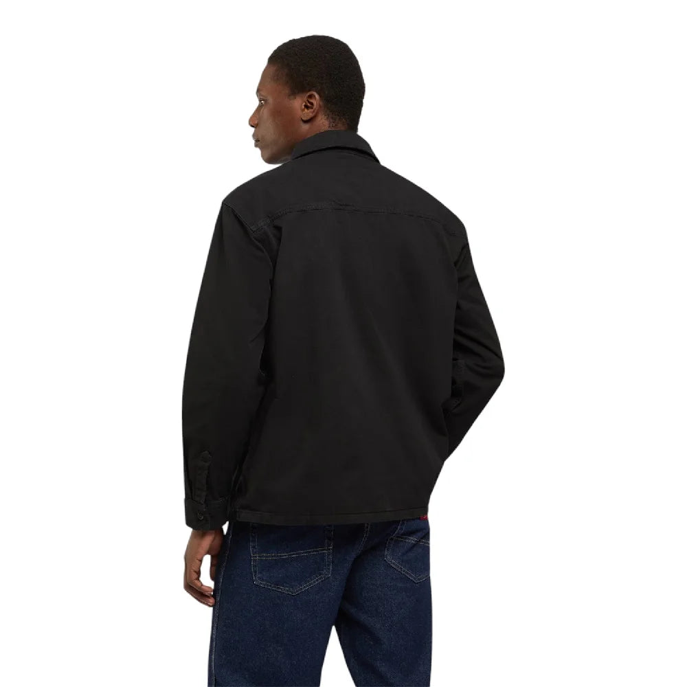 DICKIES 247 Garment Dye Work Shirt Black DK0A8DUBBLK1