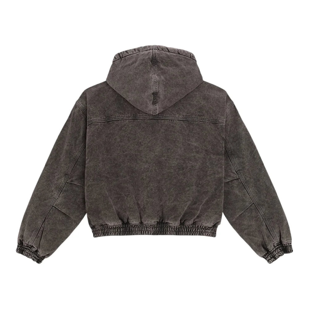 DICKIES Peoria Cvs Hooded Jacket W Charcoal DK0A8E4T0CH1