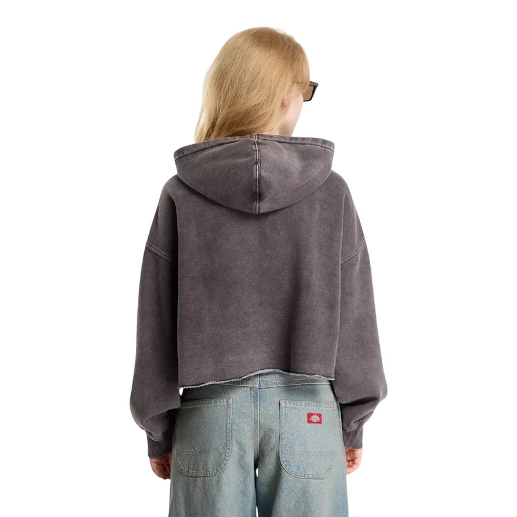 DICKIES Hollywood Crop Hoodie W Black DK0A8E51BLK1