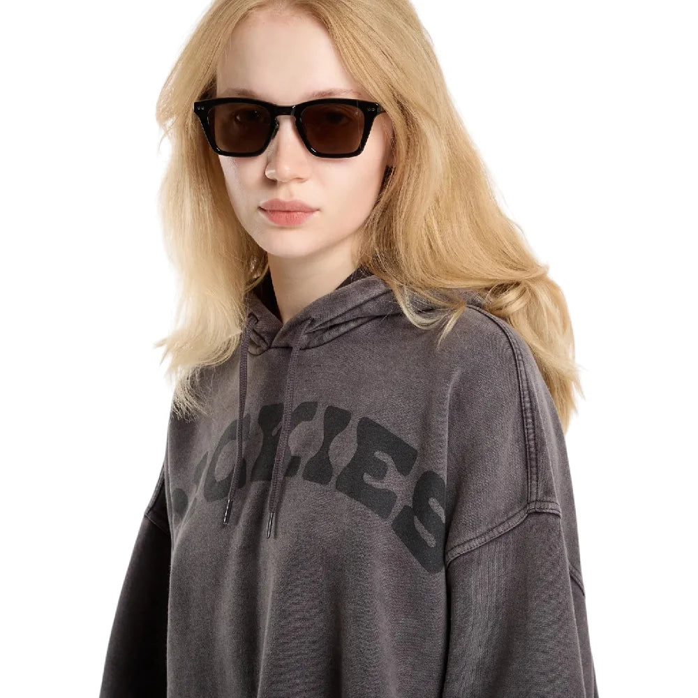 DICKIES Hollywood Crop Hoodie W Black DK0A8E51BLK1