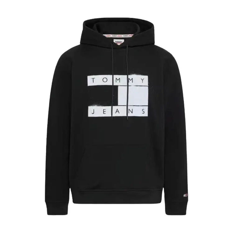 TOMMY HILFIGER Reg Flag Spray Hoodie DM0DM17911BDS