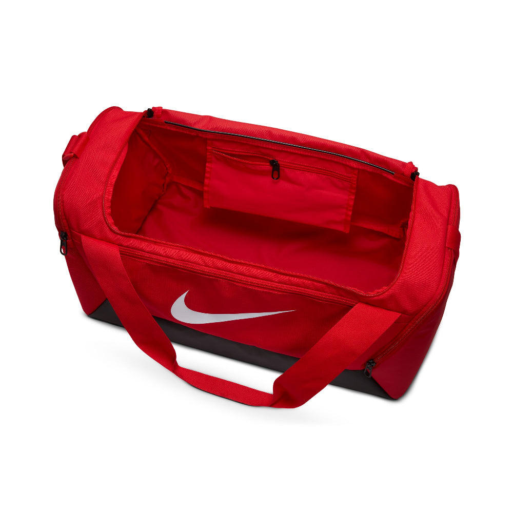 NIKE Brasilia Training Duffel Bag (Small, 41L) Red DM3976-657